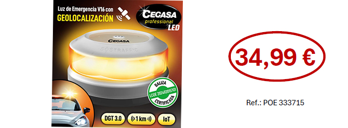 Luz de emergencia DGT