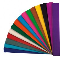 Papeles celofán, crespón, charol y seda