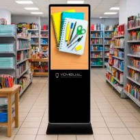 Tótem no táctil para interior