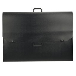 Caja portaláminas Din A-3 PP negra Office Box 53368