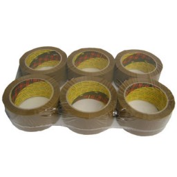 Cinta embalaje Scotch PP marrón 66 m. x 50 mm. 309M5066