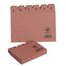 Indice ficha num. 1 65x95 mm. 03814