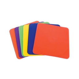 6 cuadrados caucho 230x230mm. Amaya 410355