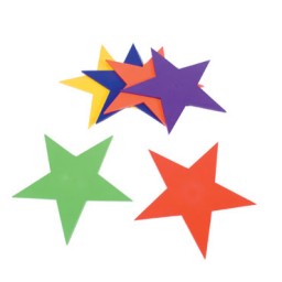 6 estrellas caucho 250x250mm. Amaya 410360