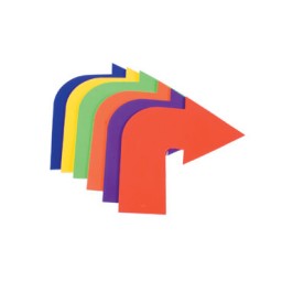 6 flechas curvas caucho Amaya 410379