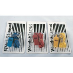 Silbato de plástico con cordón Amaya 900912