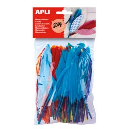 78 pompones tamaños surtidos Apli 13061