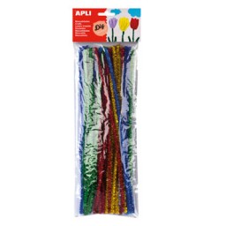 50 limpiapipas brillantes Apli 13066