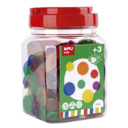 500 piezas transparentes para cortar Apli 17495