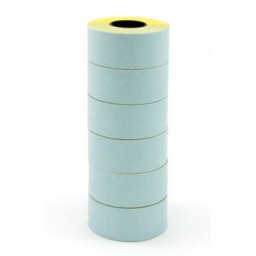 6 rollos etiqueta manual 26x16 mm. blanca Apli 100917