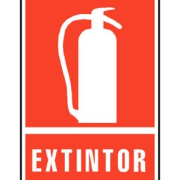 Placa PVC EXTINTOR 210x300 mm. Archivo 2000 6171-01