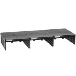 Módulo Jumbo 3 huecos negro Archivodoc Archivo 2000 6631ANE