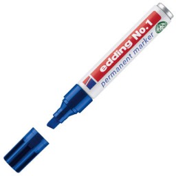 Marcador permanente edding nº1 azul 1-003