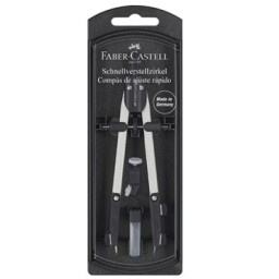 Compás ajuste rápido Faber Castell 174035