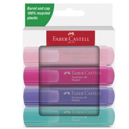 PQ4 marcador flúor Textliner Faber Castell 254654