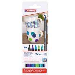 CJ6 rotulador porcelana edding 4200 colores fríos