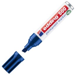 Marcador permanente edding 500 azul 500-003