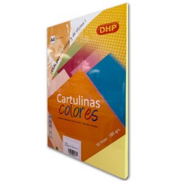 PQ50 cartulina amarilla medio A4 180 g/m²  DHP 40813