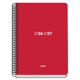 Agenda escolar Element burdeos A5 D/P Dohe 52239