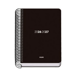 Agenda escolar Element negro A6 D/P Dohe 52245