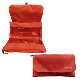 Portatodo doble con solapa rojo 52256
