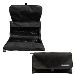 Portatodo doble con solapa negro 52258