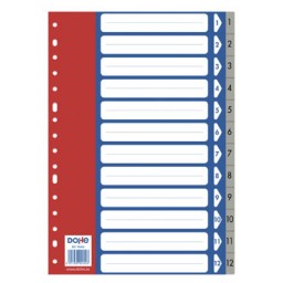 Indice 1-12 Folio gris Dohe 90454