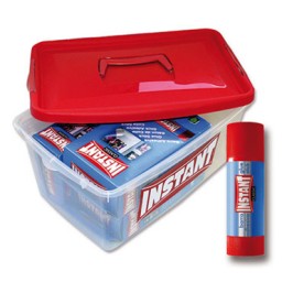 36 barra adhesivas 40 g. + tupper Instant IN4301