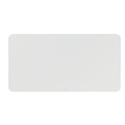 Alfombrilla sobremesa grande piel gris claro 53850085