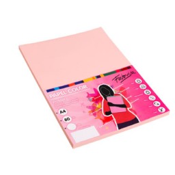 PQ100h papel naranja claro A4 80g Fabrisa 15616