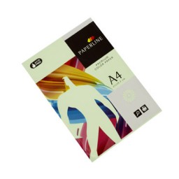 PQ500h papel verde claro - it 130 A4 80g Fabrisa 15638