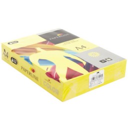 PQ500h papel amari fuerte - it 210 A4 80g Fabrisa 15648