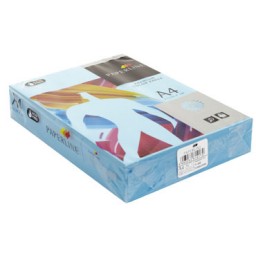 PQ500h papel azul turques - it 220 A4 80g Fabrisa 15652