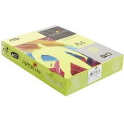PQ500h papel verde fluor - it 321 A4 80g Fabrisa 15653