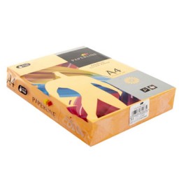 PQ500h papel naranj fluor - it 371 A4 80g Fabrisa 15655