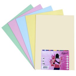 PQ100h papel A3 80g 5 colores pastel Fabrisa 16248