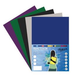 PQ100h papel A4 80g 5 colores oscuros Fabrisa 18940
