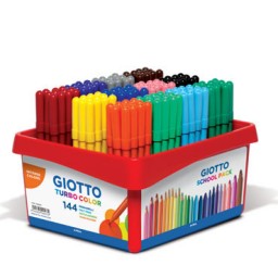 144 rotuladores Turbo Color Giotto F52380000