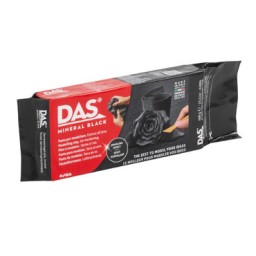 Pasta modelar Mineral Black 400 g. Das F382400