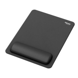 Alfombrilla con reposamuñecas Breyta XL negra 100142560