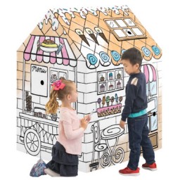 Casita para pintar Pastelería Fellowes 123501