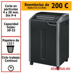 Destructora Fellowes 485Ci para uso departamental