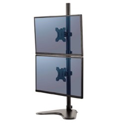 Soporte con peana para monitor doble en vertical Professional Series