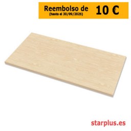 Tablero mesa elevable 100 cm. arce Fellowes