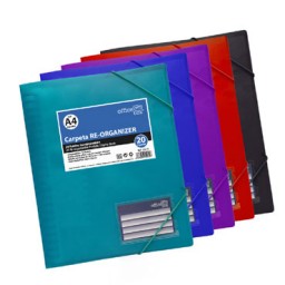 Reorganizer 20 fundas Din A-4 colores Office Box 15215