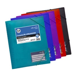 Reorganizer 40 fundas Din A-4 colores Office Box 15415