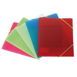 Carpeta gomas PP A5 transparente Grafoplás 04801500