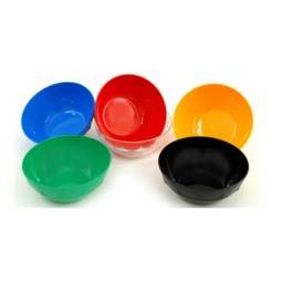 Bol de plástico 350 ml. amarillo 53014AM