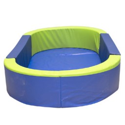 Suelo piscina ovalada 300x150cm.