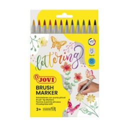 12 rotuladores Brush Makert Jovi 1312